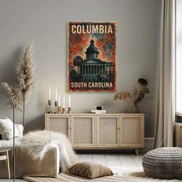Columbia, South Carolina Poster