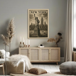 New York Skyline Poster