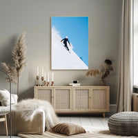 Skiing Adventure Poster