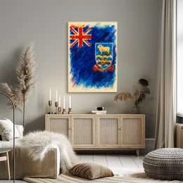 The Falkland Islands Flag Poster