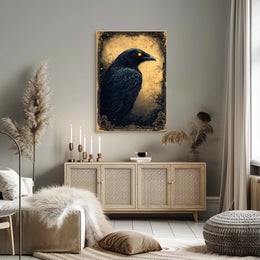The Enigmatic Raven Poster