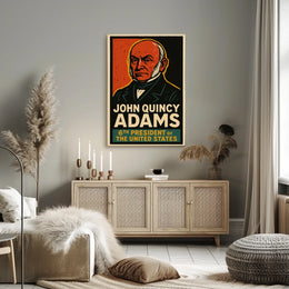 John Quincy Adams 6th President Poster