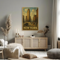 New York Cityscape Poster