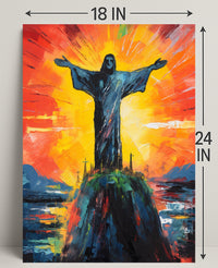 Radiant Embrace Poster