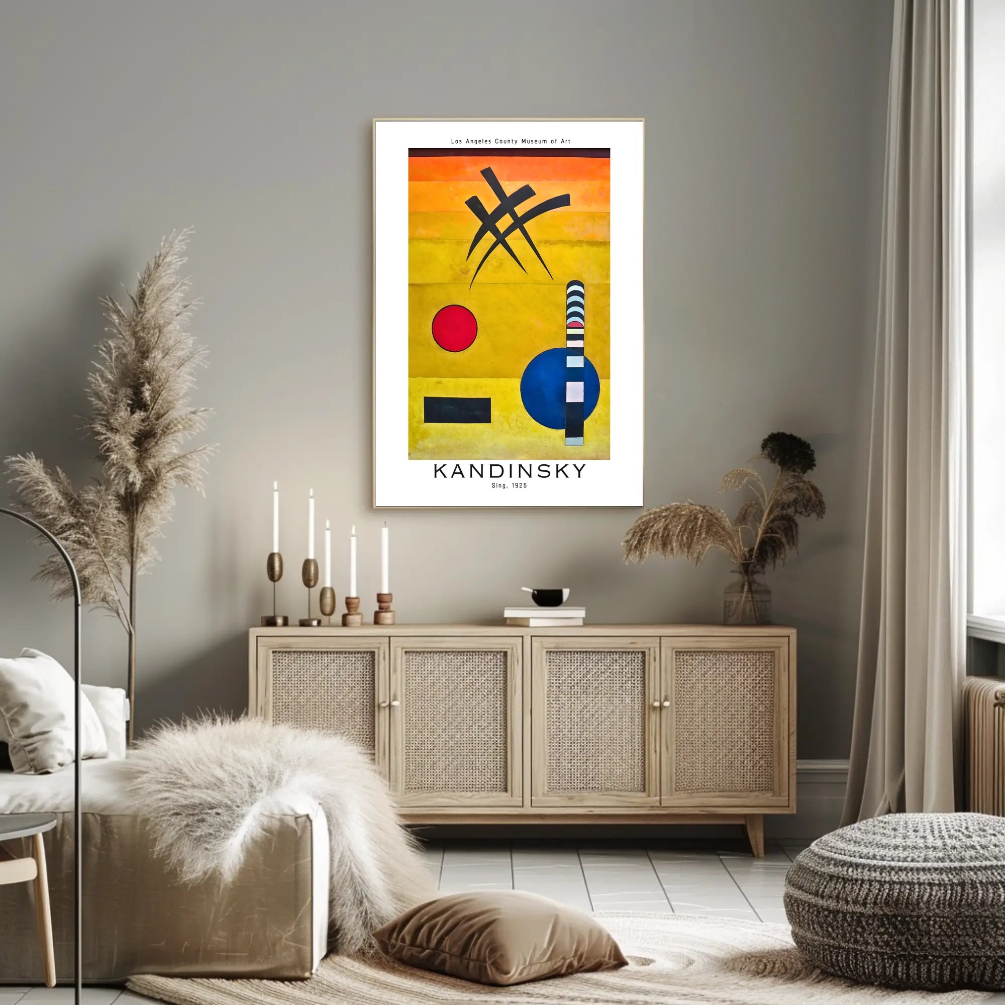 Kandinsky at LACMA Poster