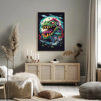 Monster Machine Mayhem Poster