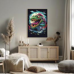 Monster Machine Mayhem Poster