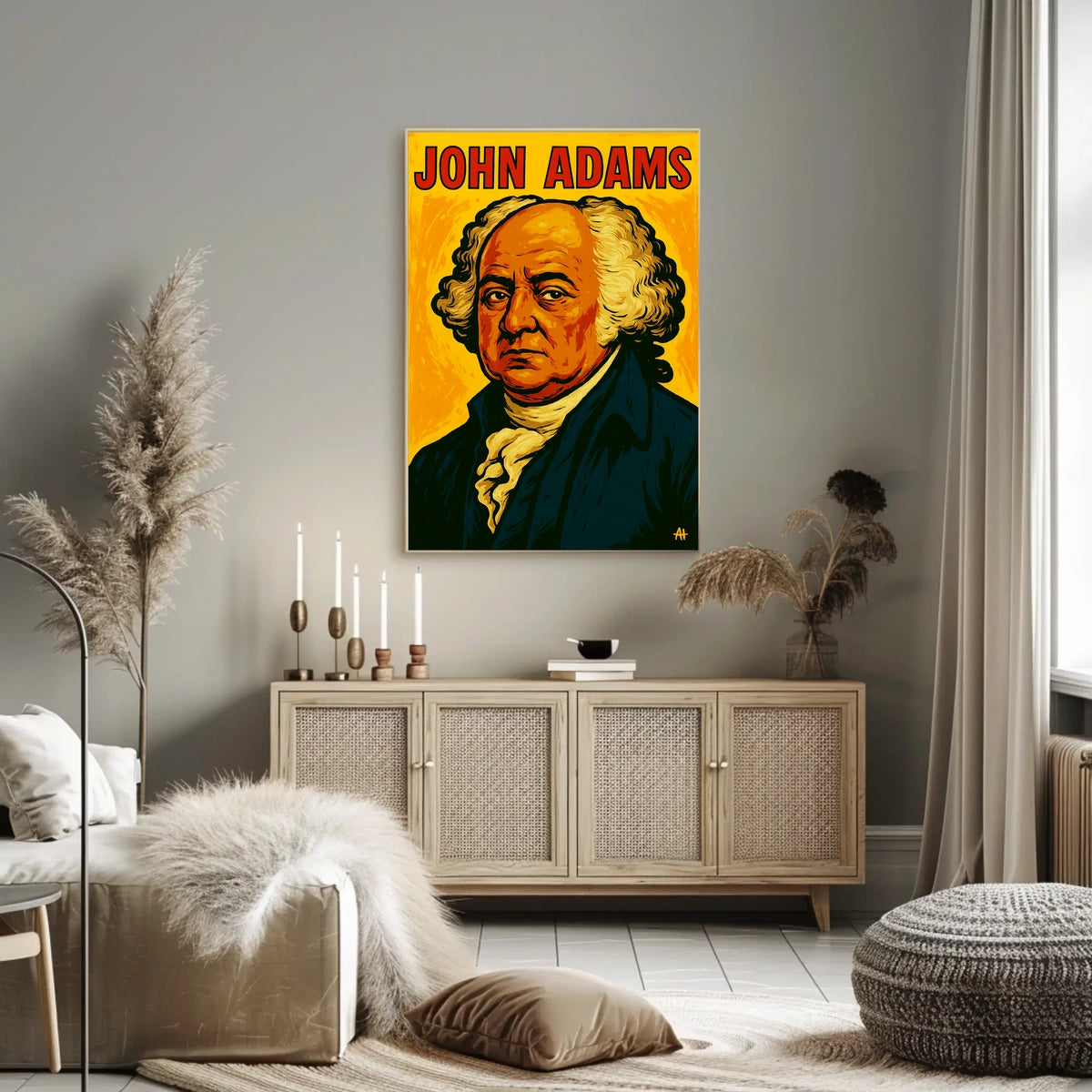 John Adams Poster