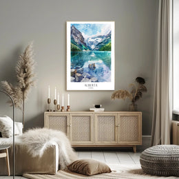 Serene Landscapes of Alberta Poster PosterGoat