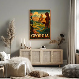 Discover Georgia Poster