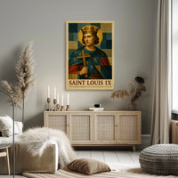 Saint Louis Ix King Of France Poster