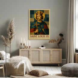Saint Louis Ix King Of France Poster