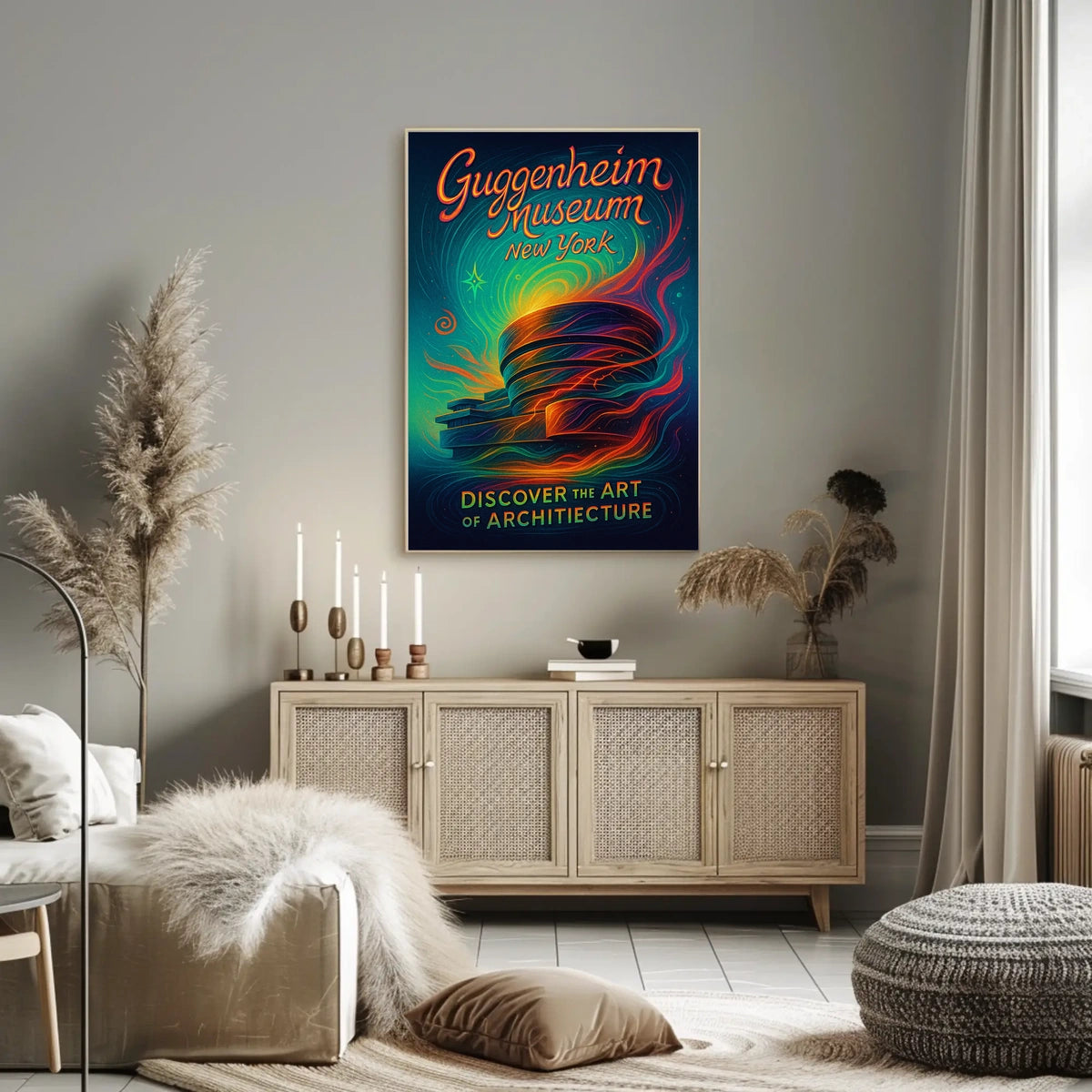 Discover the Art of Architecture Poster
