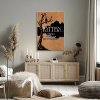 Magic and Mystery Vintage Artistic Illusion Poster