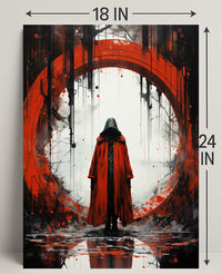 The Enigmatic Figure Poster