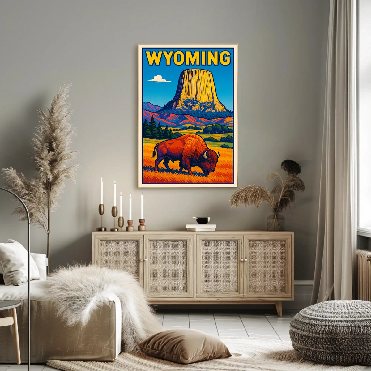 Wyoming Wilderness Poster