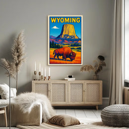 Wyoming Wilderness Poster