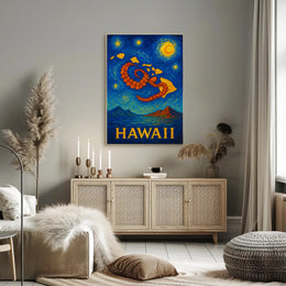 Hawaii A Starry Tribute Poster PosterGoat