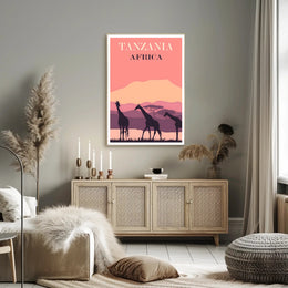 Tanzania Safari Adventure Poster