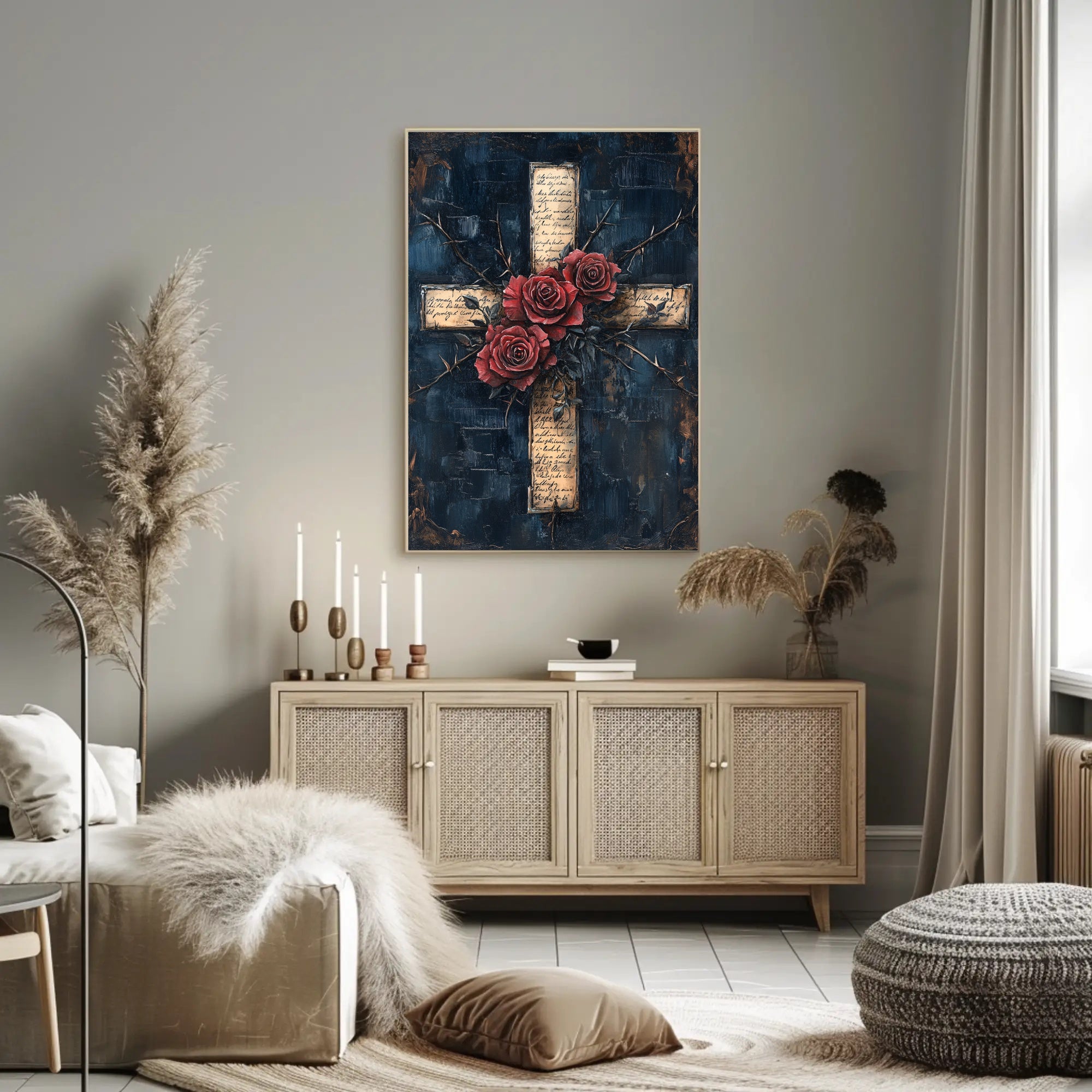 Roses And Thorns Poster