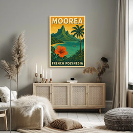 Moorea French Polynesia Poster