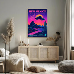 New Mexico Land of Enchantment Poster PosterGoat