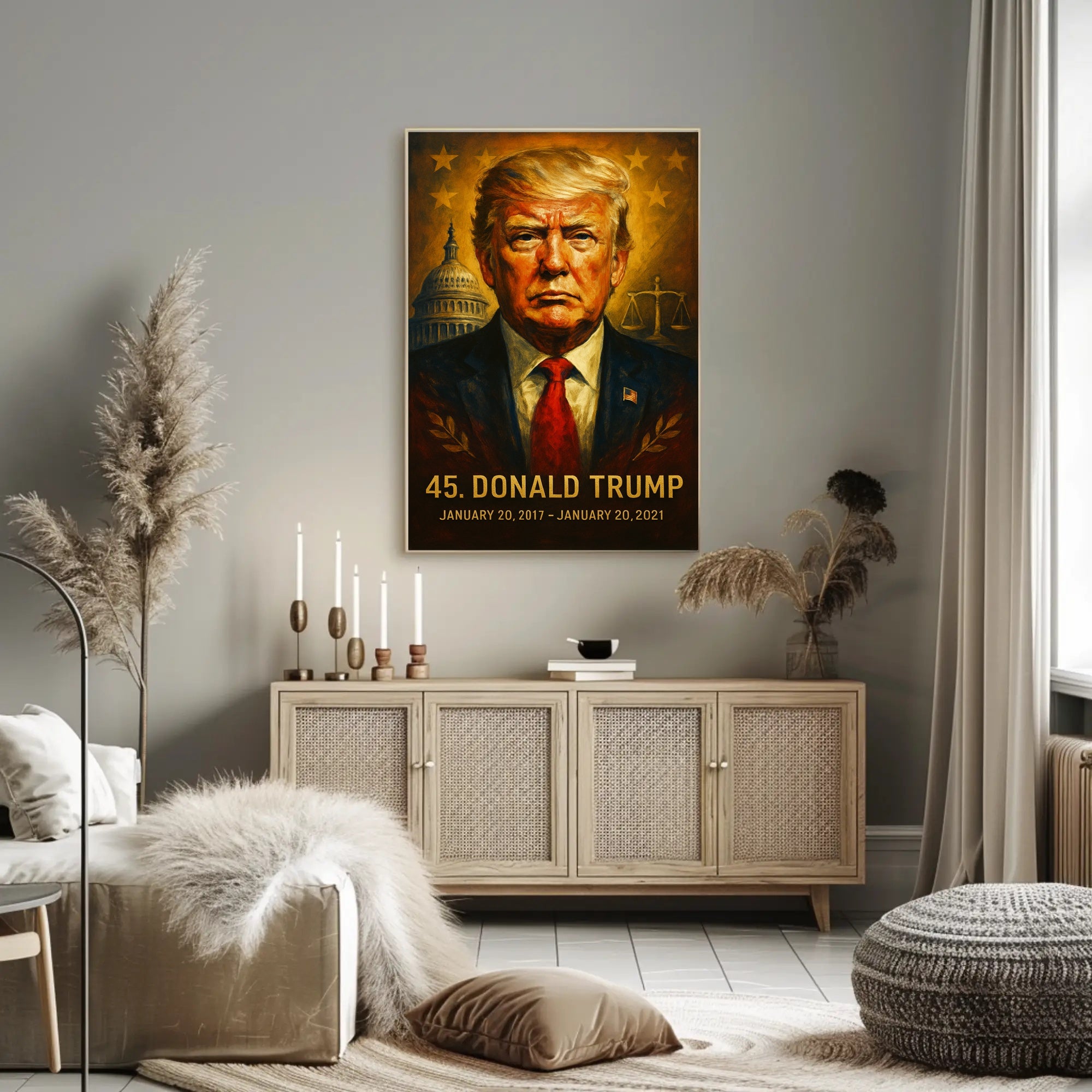 Donald Trump 45Th President Poster