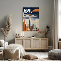 New York: Where Dreams Are Made Poster PosterGoat
