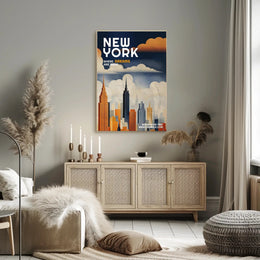 New York: Where Dreams Are Made Poster PosterGoat
