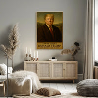Donald Trump Visionary Republic Cinematic Poster