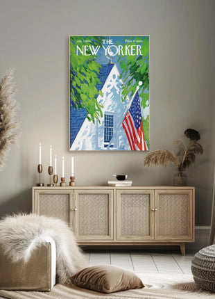 Iconic American Summer Day July 1966 Cultural Heritage Poster