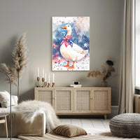 patriotic goose Poster