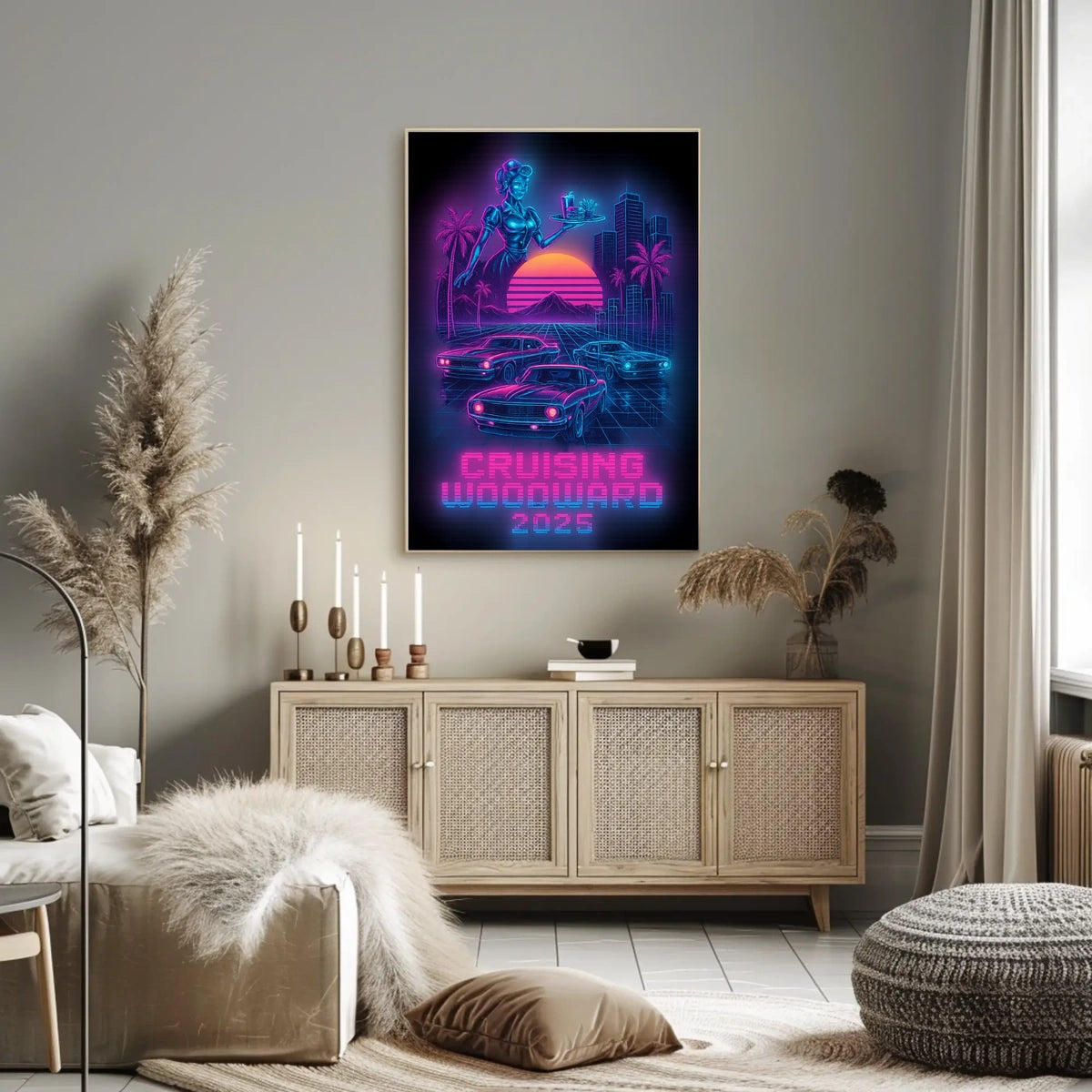 Cruising Woodward 2025 Poster