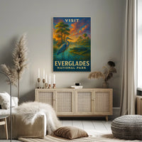 Visit Everglades National Park Poster