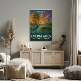 Visit Everglades National Park Poster