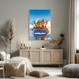 Adelboden Ski Adventure Poster