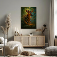 Zebra Duiker Spirit of the Forest Poster