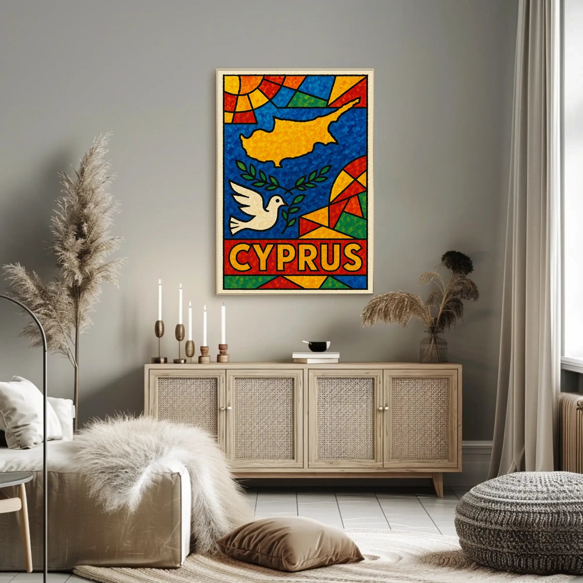 Cyprus A Mosaic Of Peace Poster