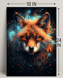Mystical Fox Poster PosterGoat