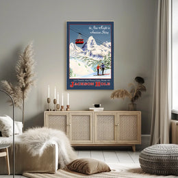 Jackson Hole The New Height in American Skiing Poster