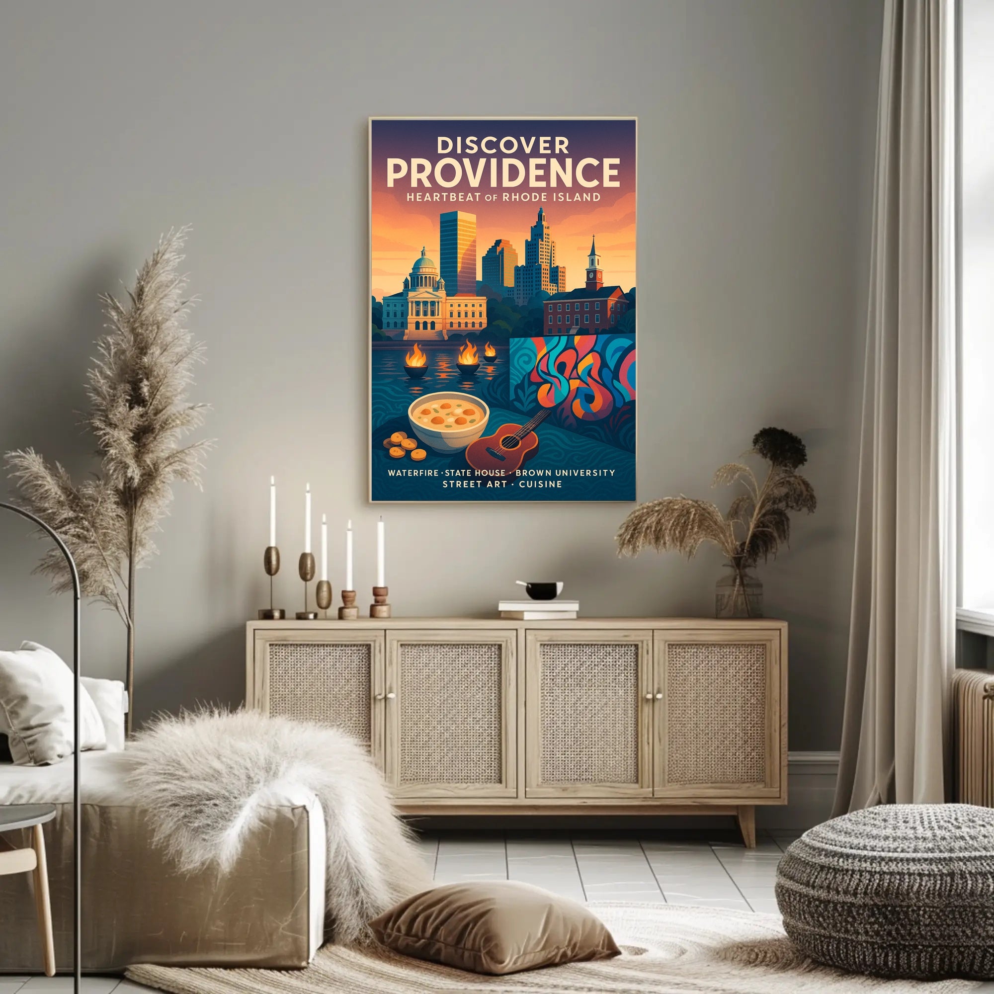 Discover Providence Poster PosterGoat