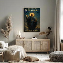The Legend of St. Benjamin Poster PosterGoat