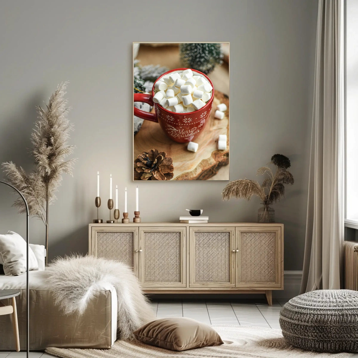 Cozy Christmas Delight Poster