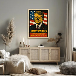 Jimmy Carter 39th President Poster
