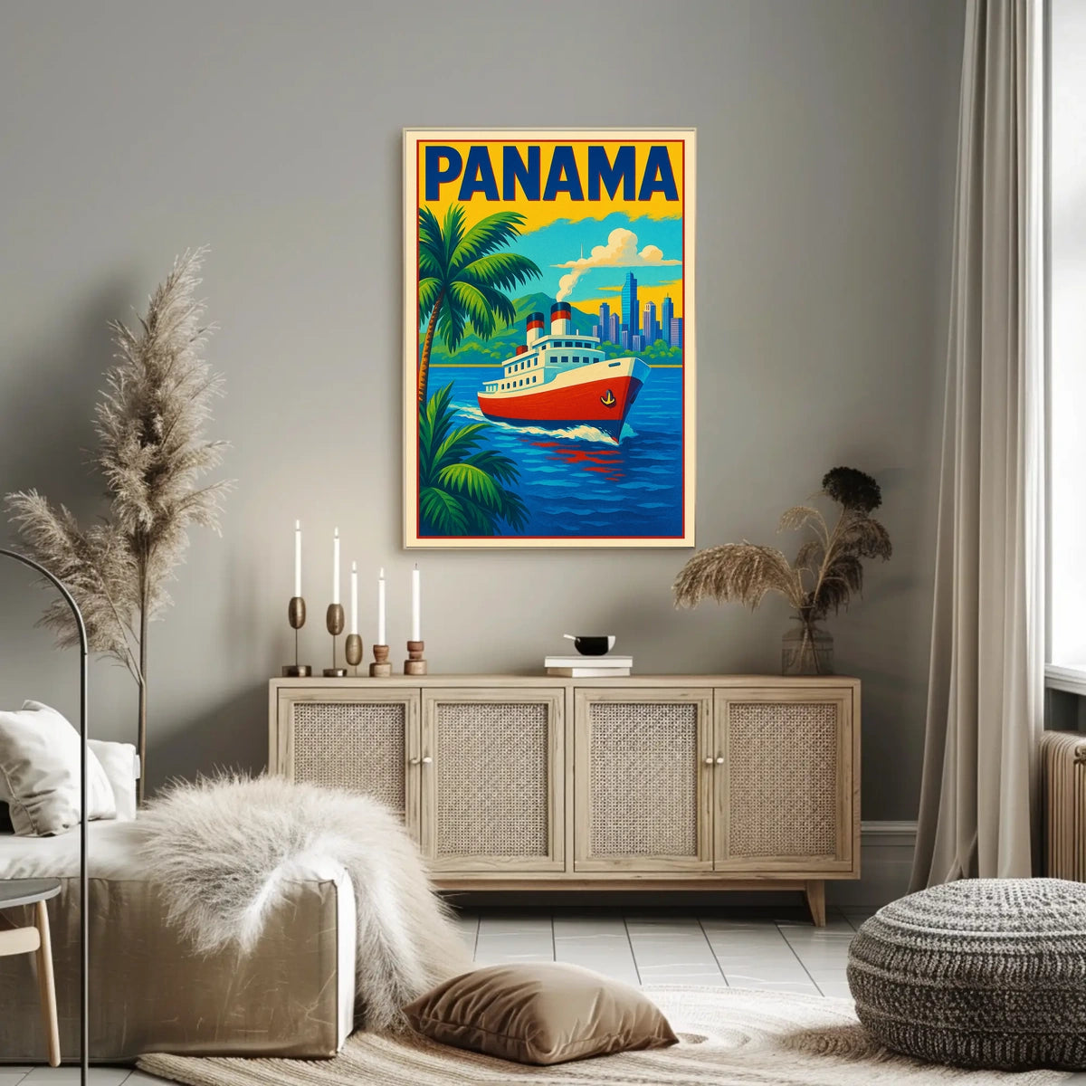 Panama Travel Poster