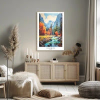 Yosemite National Park Poster PosterGoat
