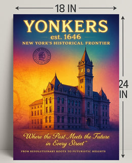 Yonkers New Yorks Historical Frontier Poster PosterGoat