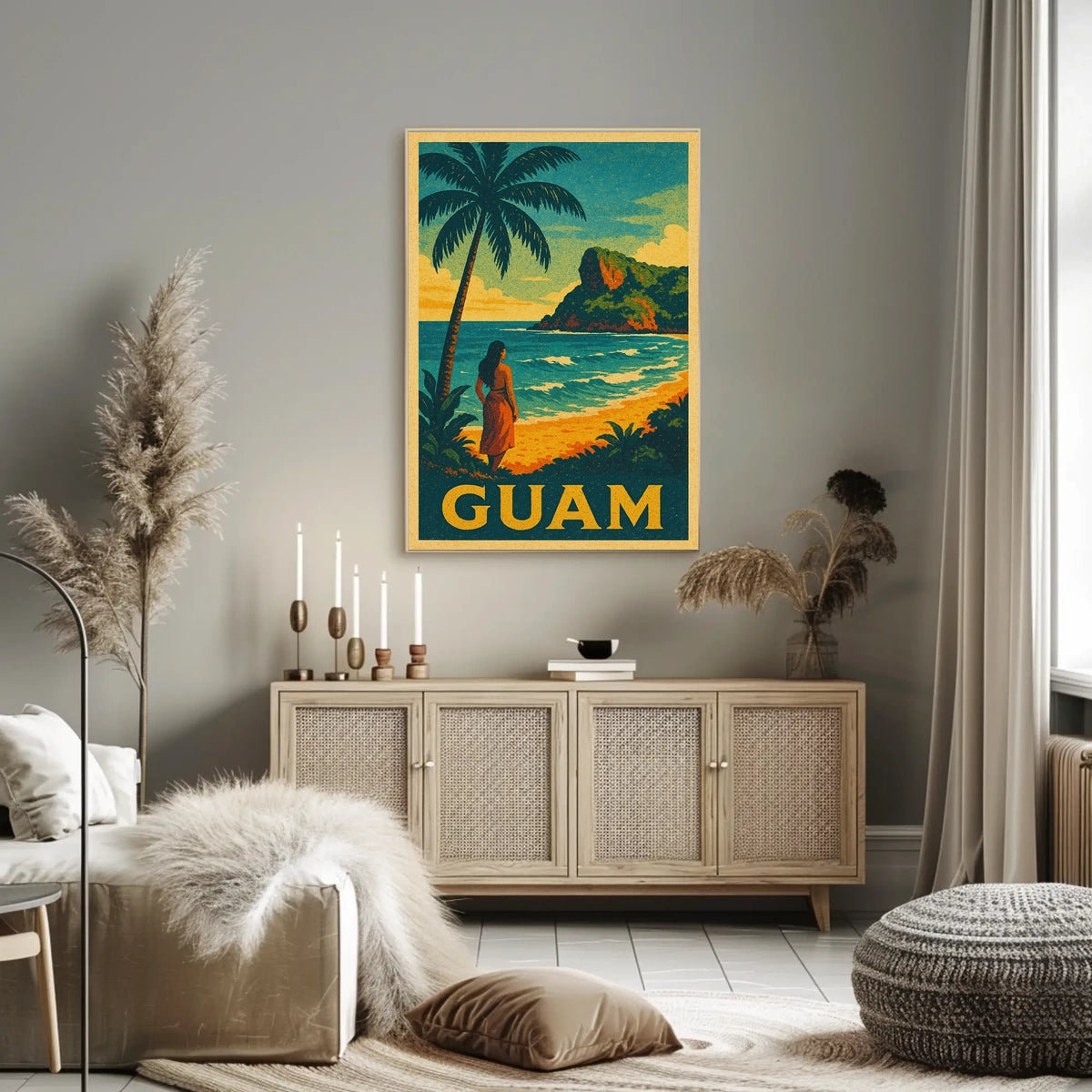 Guam Tropical Paradise Poster