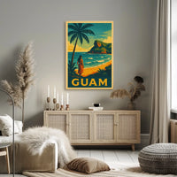 Guam Tropical Paradise Poster