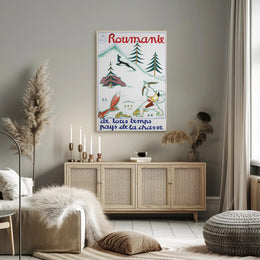 Vintage Hunting in Romania: Cultural or Heritage Poster PosterGoat
